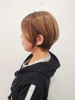 ショート 齋藤 愛美のヘアスタイル