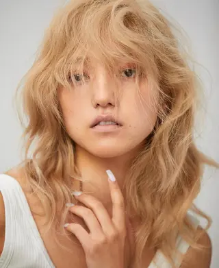 セミロング カラー konno shoのヘアスタイル