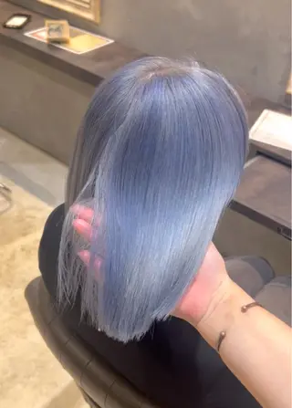 ショート カラー ハイトーン、カラー 特化⟡.·すわ☁️のヘアスタイル