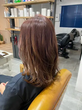 ミディアム ヘアアレンジ SHIAN立川 及川 17時〜限定のヘアスタイル