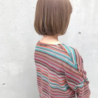 ショート カラー putri 副店長 岸本　拓真のヘアスタイル