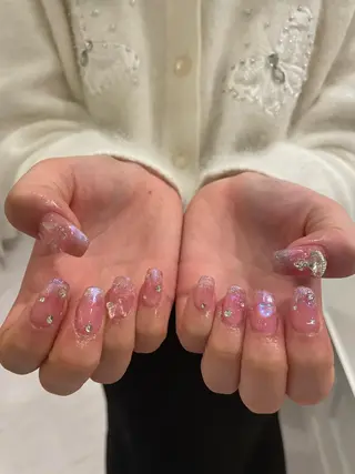 ネイル 束感まつ毛/ネイル/ LED♥KIRARAのマツエク・マツパデザイン