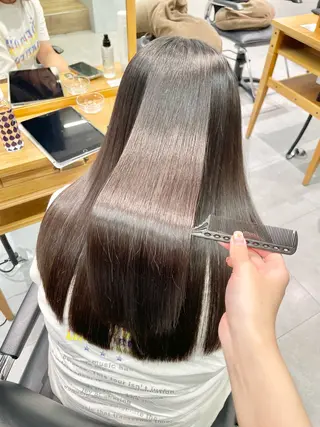 ロング カラーモデル募集 ✨🤍モモハ🤍✨のヘアスタイル