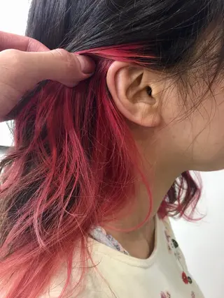 ミディアム カラー 岩崎 裕司のヘアスタイル
