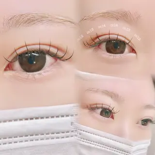 マツエク・マツパ LICO HAIR&RELAXATION 名駅店所属・皆川 真唯のマツエク・マツパデザイン