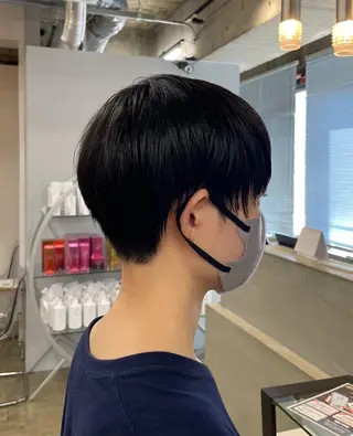 ショート アライ レンカのヘアスタイル