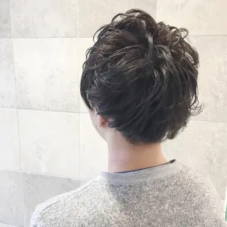 パーマ メンズ カット／メンズカット 藤田麻衣のヘアスタイル