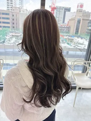 セミロング カラー 💕STANCE 満足仕上げヒロキのヘアスタイル