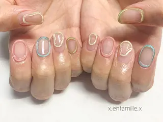 ネイル nail salon en familleのネイルデザイン