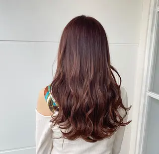 ロング たなか もえなのヘアスタイル