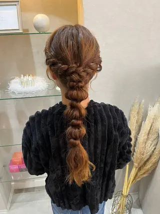 ヘアアレンジ aika .のヘアスタイル