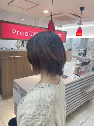 ショート 成瀬メンズ パーマ清水大隼のヘアスタイル