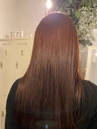 ロング カラー 西田辺/ タカスナオヤのヘアスタイル