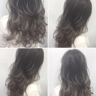 セミロング カラー エクステの神様 ▫️原島ユウヤ▫️のヘアスタイル