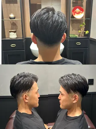 ショート メンズ ありが みさのヘアスタイル