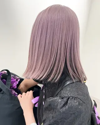 ミディアム カラー 🎀可愛くします💗 空きあり✨のヘアスタイル