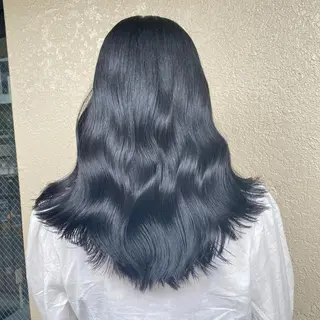 ロング カラー ヘアアレンジ 韓国レイヤー/ 顔周り💕田中将吾のヘアスタイル