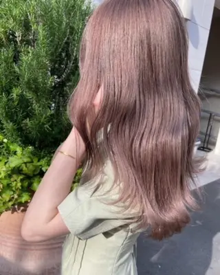 セミロング 飯田 胤のヘアスタイル