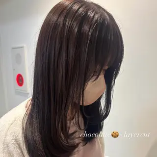 ロング カラー SALONDEJOE所属・かどた はるなのヘアスタイル