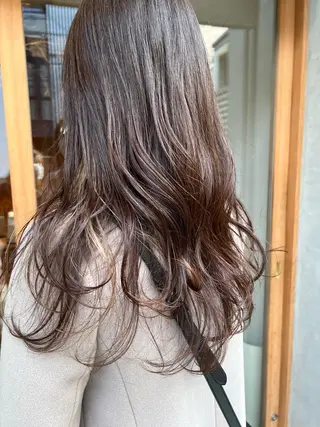 ロング カラー ヘアアレンジ 村岡 夏美のその他イメージ