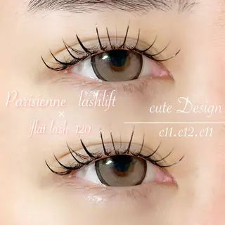 マツエク・マツパ salut honami🫧のマツエク・マツパデザイン