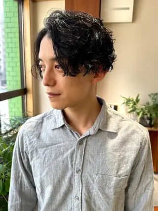 メンズ itsuki ／ 曲がる縮毛矯正のヘアスタイル