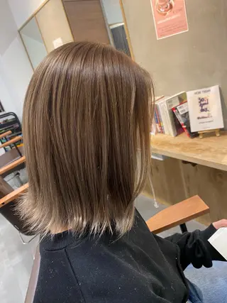 ショート カラー hair&culture gallery moloco　神保町　九段下店所属・RISA🩶🐈‍⬛ カット✨透明感カラーのヘアスタイル