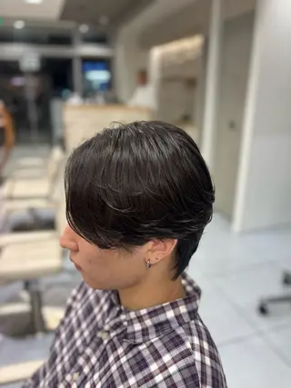 ショート パーマ メンズ メンズ特化韓国風 パーマスタイル/りんのヘアスタイル