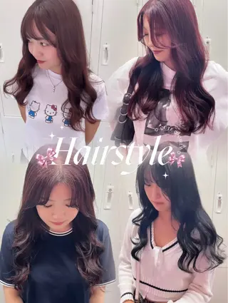 ロング カラー La fith hair Mimi 流山おおたかの森店所属・🎀艶モテ/髪質改善 🎀♡𝒀𝑼𝑨♡のヘアスタイル