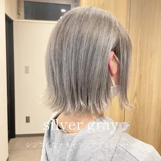ミディアム 石本 眞優のヘアスタイル
