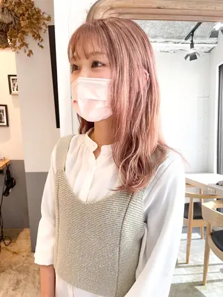 セミロング HAIR WORKS HELM所属・ショート✨ボブ✨代表 新田見美仁のヘアスタイル