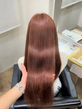 ロング カラー 茶屋町/ワンカラー RAN　モデル募集中のヘアスタイル