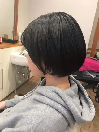 ショート アザマ　ヤスカツ _rosso 川口のヘアスタイル