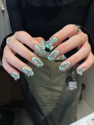 ネイル AOI✩⡱ y2kネイルのネイルデザイン