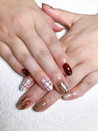 ネイル 園 あゆみのネイルデザイン