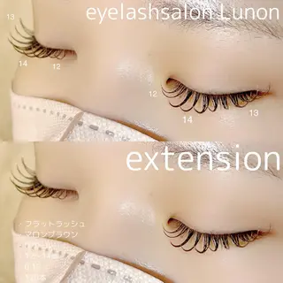 マツエク・マツパ Lunon にしむらのマツエク・マツパデザイン