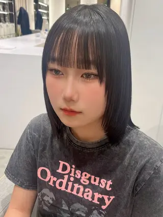 ミディアム パーマ stair:case 💖大類舞衣子💖のヘアスタイル