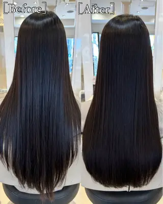 ロング 高橋 佑のヘアスタイル