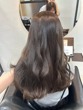 セミロング カラー 🤍透明感/韓国風 🤍サクラギヒトミのヘアスタイル