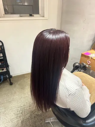 ロング カラー ブリーチカラー/ 透明感/aika¨̮のヘアスタイル