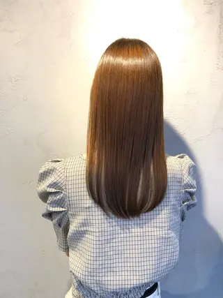 ロング Bei Licoldo.Atole  ベイリコルド アトリ所属・ブリーチ、縮毛 髪質改善　宮城一真のヘアスタイル