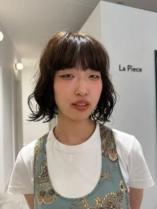 ショート やはらりの/ 透明感カラー‎のヘアスタイル