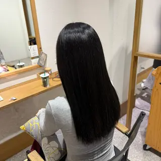 ロング カラー ついざき はるかのヘアスタイル