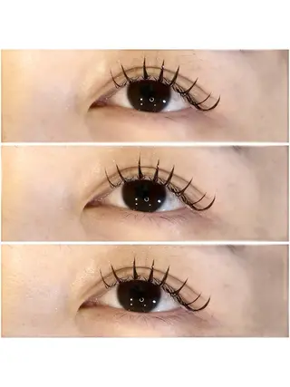マツエク・マツパ Mellis EYE BEAUTY 北花田店所属・横田 帆咲のマツエク・マツパデザイン