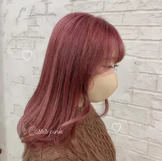 ミディアム カラー 💗モテガーリー💗 rumi♡のヘアスタイル