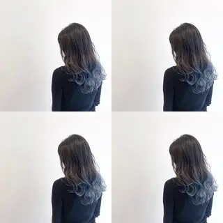 ロング カラー なんば髪質改善カラー Ardoreのヘアスタイル