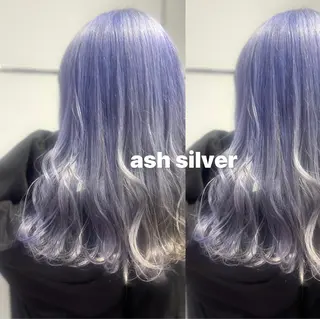 カラー 🦋ami/浦和 ブリーチカラー🦋のヘアスタイル