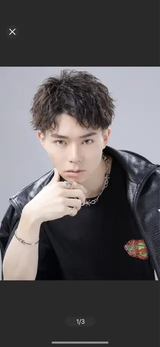 パーマ メンズ メンズ特化美容師板倉 高史郎のヘアスタイル