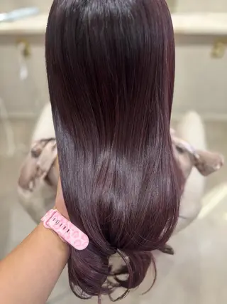 ロング カラー aika .のヘアスタイル