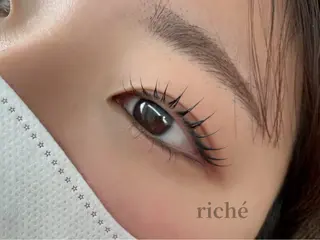 マツエク・マツパ riche akariのマツエク・マツパデザイン